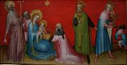 flemish school The Adoration of the Magi with Saint Anthony Abbot Germany oil painting artist